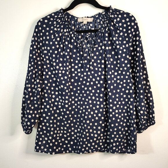 LOFT & A NEW DAY Career & Casual BUNDLE Large Women's Long Sleeve Blouses Shirts - Picture 4 of 9
